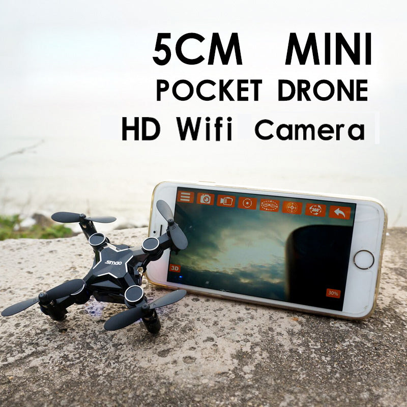 Mini micro rc quadcopter pocket drone remote control small plane fidget spinner kit professional with com hd wifi camera gifts
