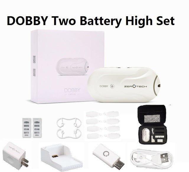 Mini ZEROTECH Dobby Pocketable Selfie Pocket Drone FPV With 4K HD Camera GPS Smart Solution RC Quadcopter APP Control F19092-A
