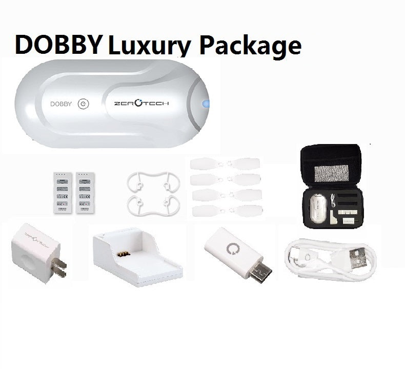 Mini ZEROTECH Dobby Pocketable Selfie Pocket Drone FPV With 4K HD Camera GPS Smart Solution RC Quadcopter APP Control F19092-A