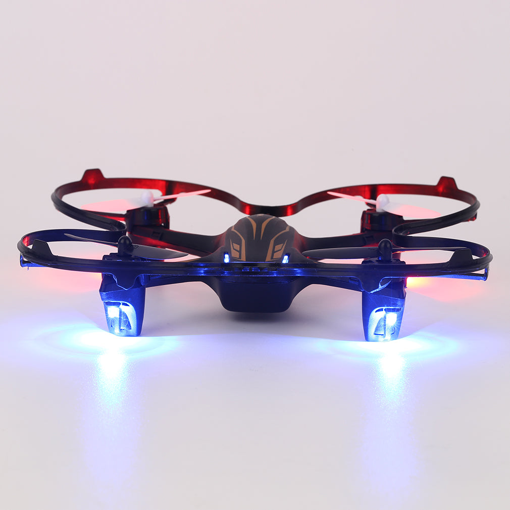 Hubsan x4 H107C Portable Drones 6-axis 4CH 2.4G RC Quadcopter HD Camera Helicopter Light Altitude Hold RTF Black & Red Hot Sale
