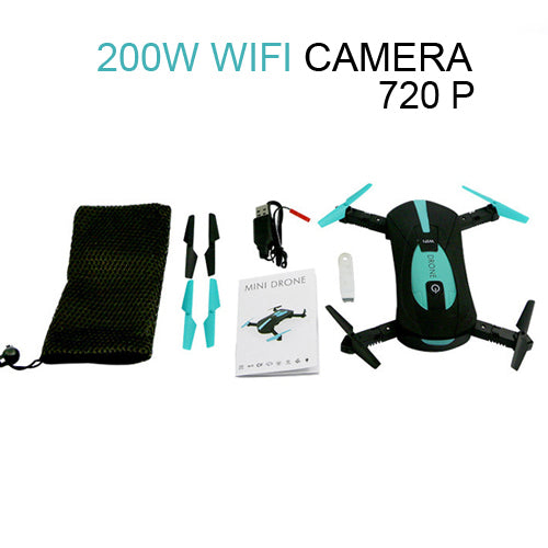 JY018 ELFIE WiFi FPV Quadcopter Mini Foldable Selfie Drone RC Drones with 0.3MP / 2MP Camera HD FPV VS H37 720P RC Helicopter