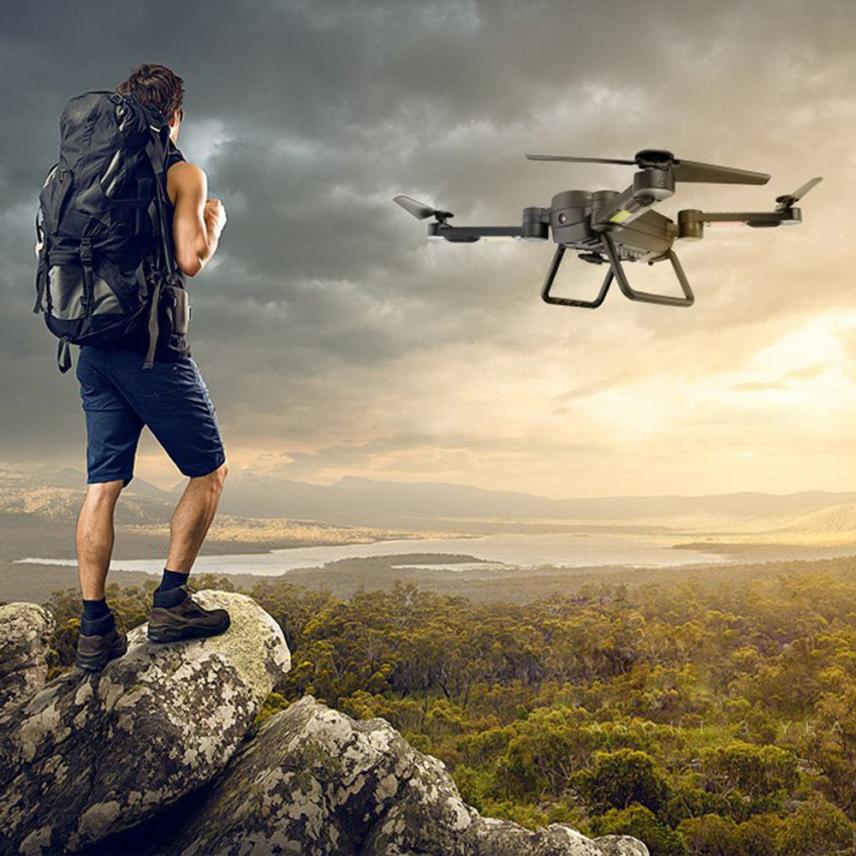 2.4G 4CH Altitude Hold WIFI FPV RC Quadcopter Pocket Selfie Foldable drone with profissional com HD camera Airplanes toys #XTT
