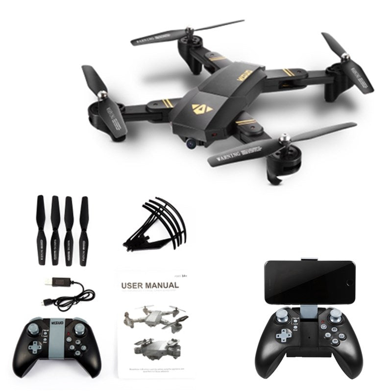 Original XS809W Mini Foldable Drone RC Selfie Drone with Wifi FPV HD Camera Altitude Hold & Headless Mode RC Quadcopter Drone