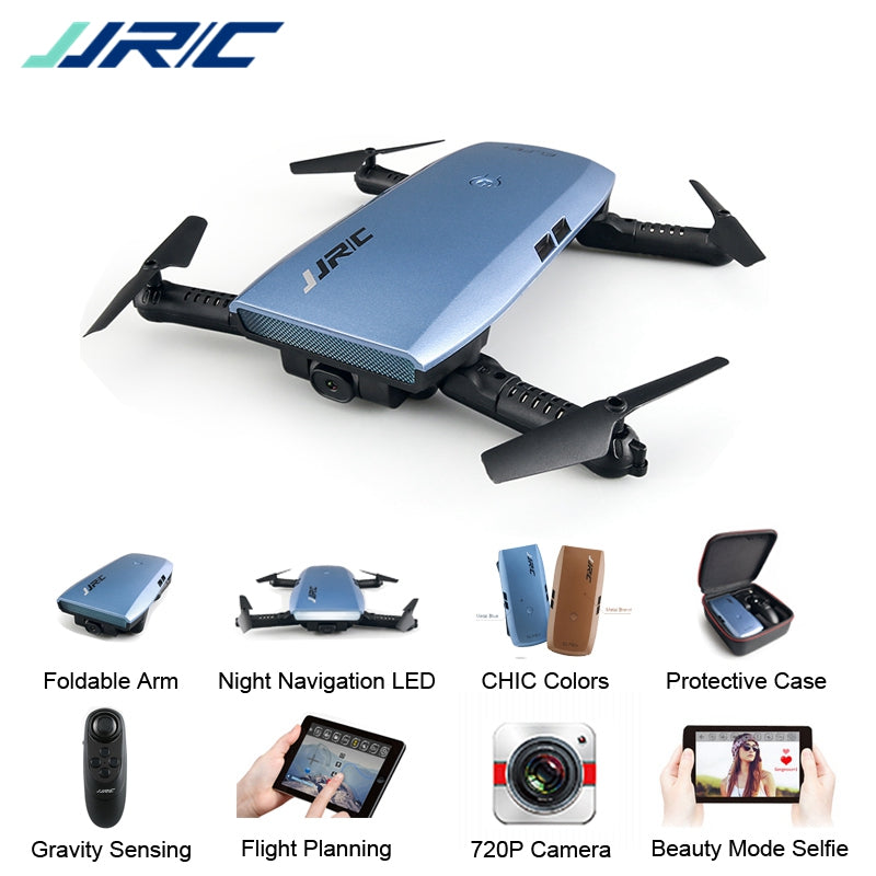 Newest JJRC H47 ELFIE Plus with HD Camera Upgraded Foldable Arm RC Drone Quadcopter Helicopter VS H37 Mini Eachine E56