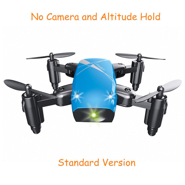 S9HW Mini Drone With Camera S9 No Camera RC Quadcopter Foldable Drones Altitude Hold RC Quadcopter WiFi FPV Pocket Dron VS CX10W