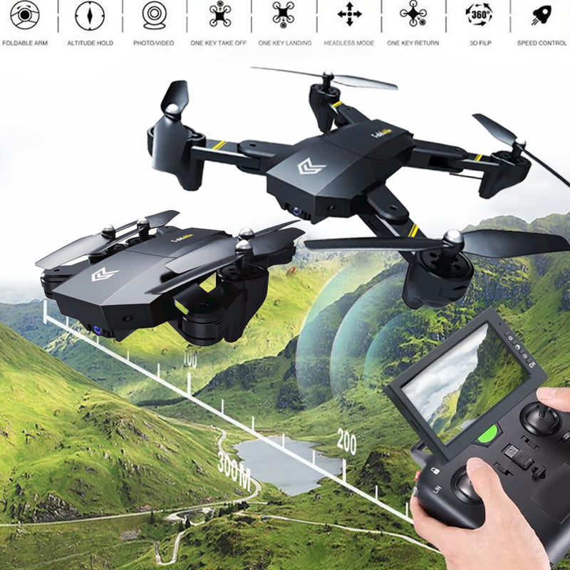 Lensoul S25 Headless Mode Quadcopter 2.4GHz 4 Axis gyro fixed high folding FPV Drone Foldable Aircraft Helicopter No camera