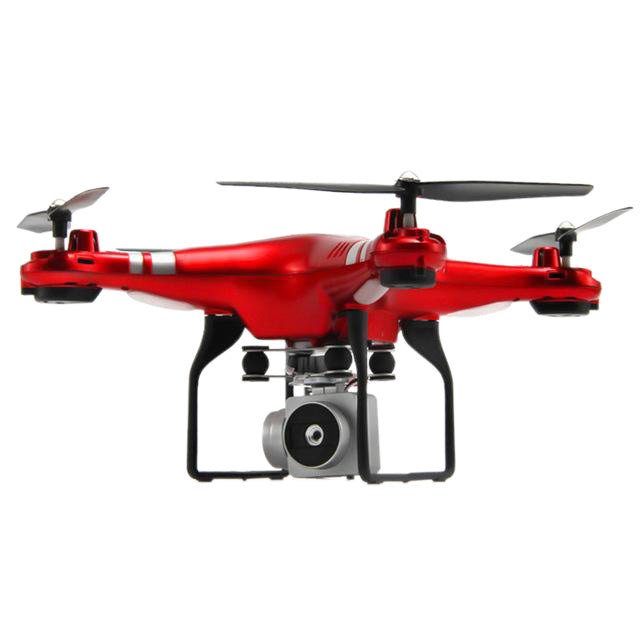 Drone 4 Channel 2.4GHz 2MP HD camera LED Lighting 6-Axis Gyro 360degree Rolling Quadcopter APP Set Height Remote UAV Aircraft