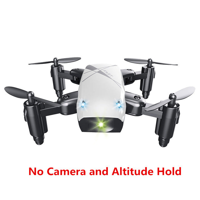 S9HW Mini Drone With Camera S9 No Camera RC Helicopter Foldable Drones Altitude Hold RC Quadcopter WiFi FPV Pocket Dron VS CX10W