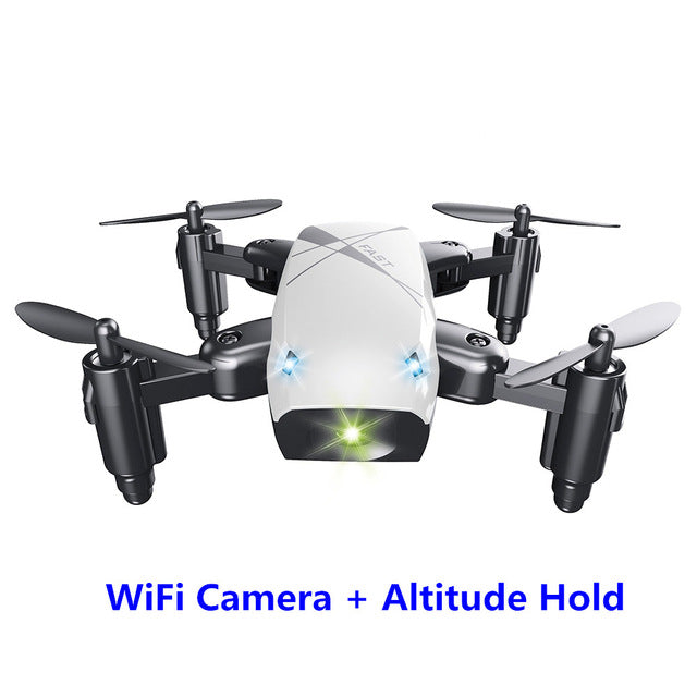 S9HW Mini Drone With Camera S9 No Camera RC Helicopter Foldable Drones Altitude Hold RC Quadcopter WiFi FPV Pocket Dron VS CX10W