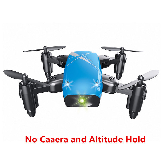 S9HW Mini Drone With Camera S9 No Camera RC Helicopter Foldable Drones Altitude Hold RC Quadcopter WiFi FPV Pocket Dron VS CX10W