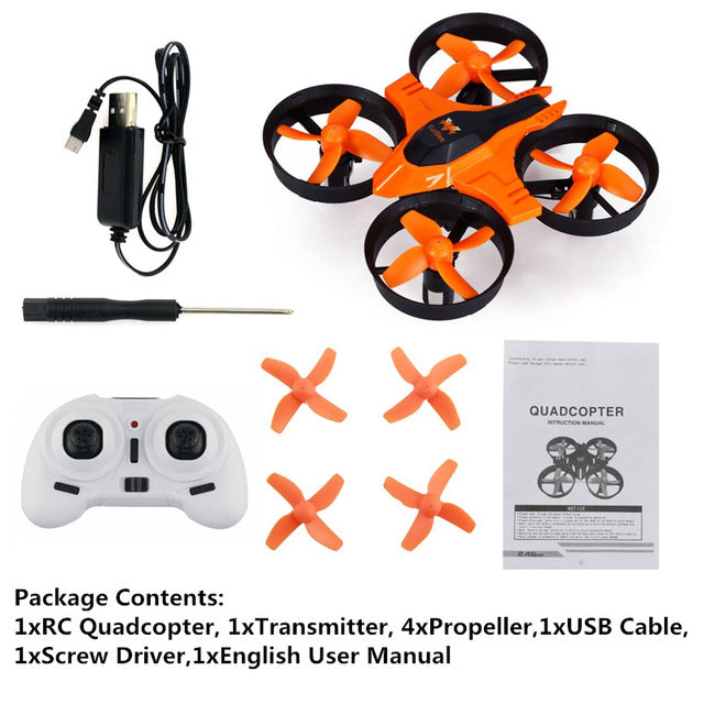 Genius F36 Drone Mini 2.4GHz 4CH 6 Axis Gyro RC Quadcopter Headless Mode Speed Switch 3D Roller Helicopter Quad Copter