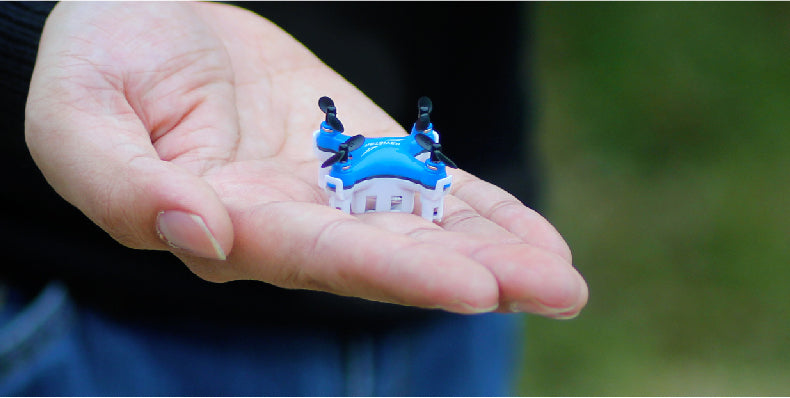 2016 New Product Dron Mini 2.4G 4CH Pocket Drone 3D Roll Light Handheld Toy Remote Control Helicopter for Kids