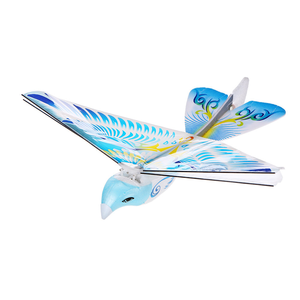 Mini Foam Anti-Crash RC Drone TECHBOY 98007+ 2.4GHz RC Bird Remote Control Authentic E-Bird Flying Bird Aircraft Plane RC Toys