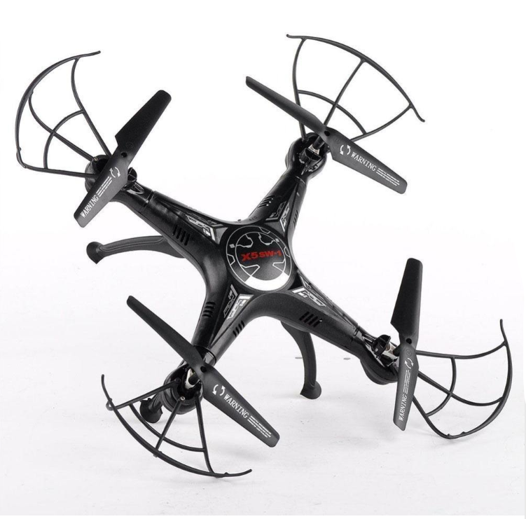 Phoota FPV Quadcopter 4 Axis WIFI Cameras Wireless Video Drone 2.4Ghz RC RTF Explorer Quadcopter Camera Helicopter Black