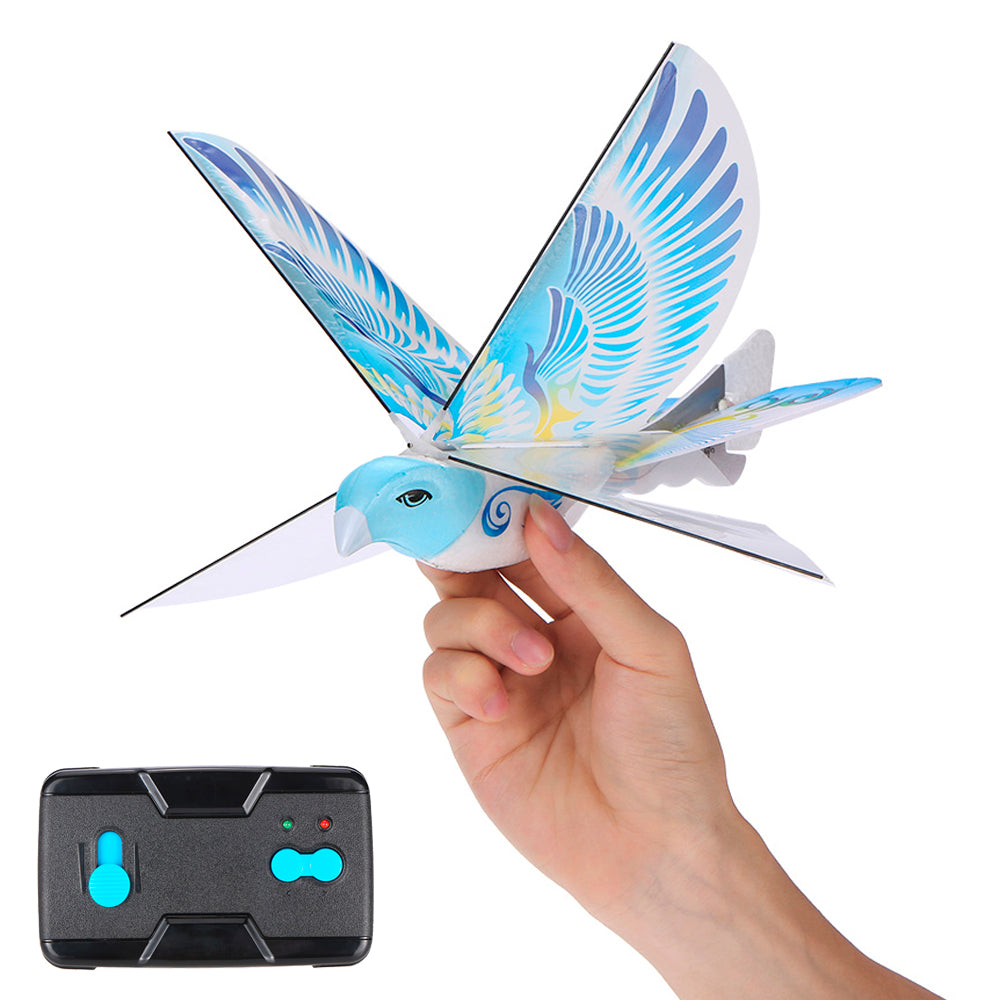 Mini Foam Anti-Crash RC Drone TECHBOY 98007+ 2.4GHz RC Bird Remote Control Authentic E-Bird Flying Bird Aircraft Plane RC Toys