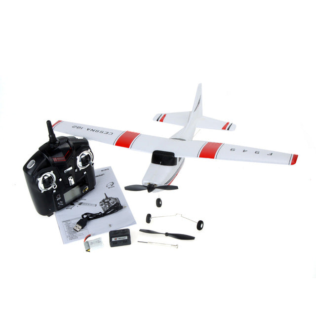 F949 2.4G 3 Coreless Motors RC Airplane Long Distance Flying Fixed Wing Plane Outdoor Drone Remote Control helikoptero RC Plane