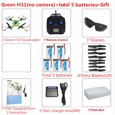 JJRC H31 RC Drone With Camera Or No Camera 6Axis Professional Quadrocopter RC Helicopter Waterproof Resistance VS JJRC H37