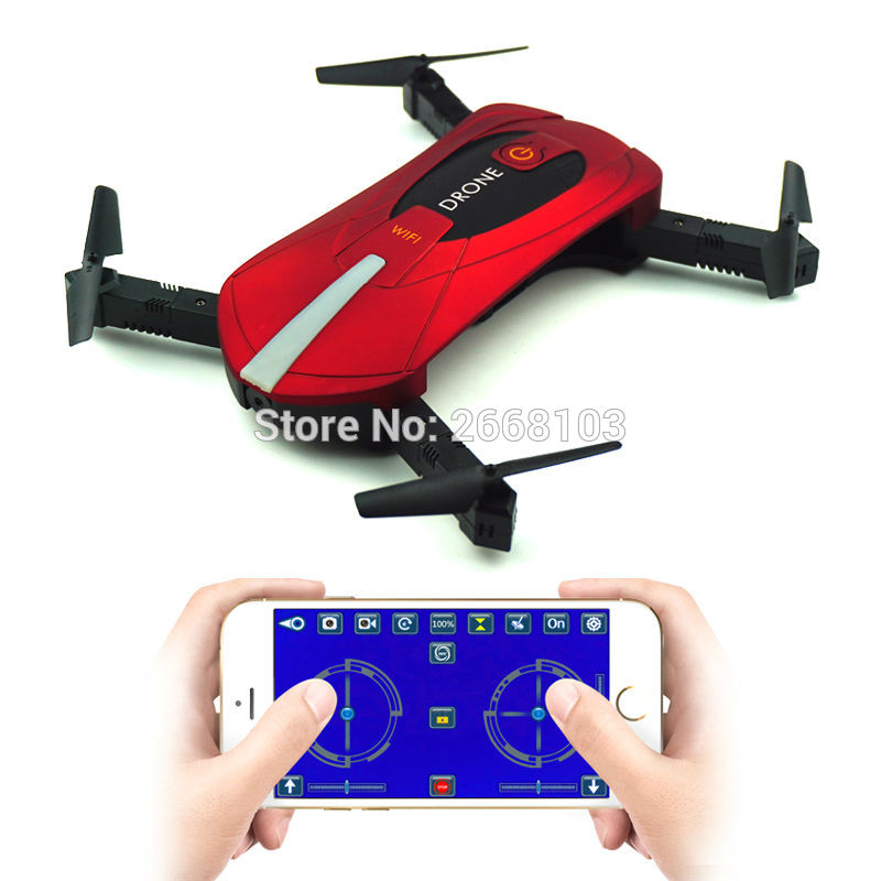 Portable JY018 Mini Selfie Drone Foldable Helicopter Pocket Folding Altitude Hold Headless WIFI FPV Camera RC Quadcopter VS H31