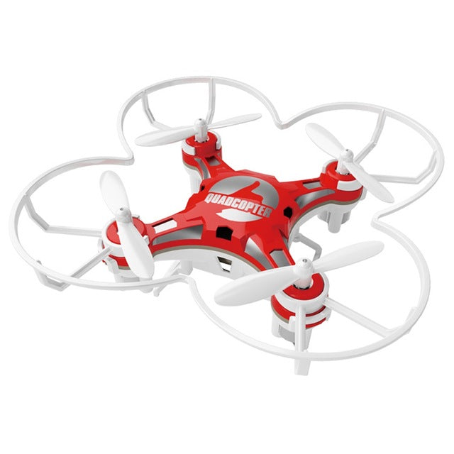 FQ777 - 124 2.4G 4CH 6-Axis Gyro RTF Remote Control Pocket Quadcopter Aircraft Mini Pocket Drone RC Simulators With Controller