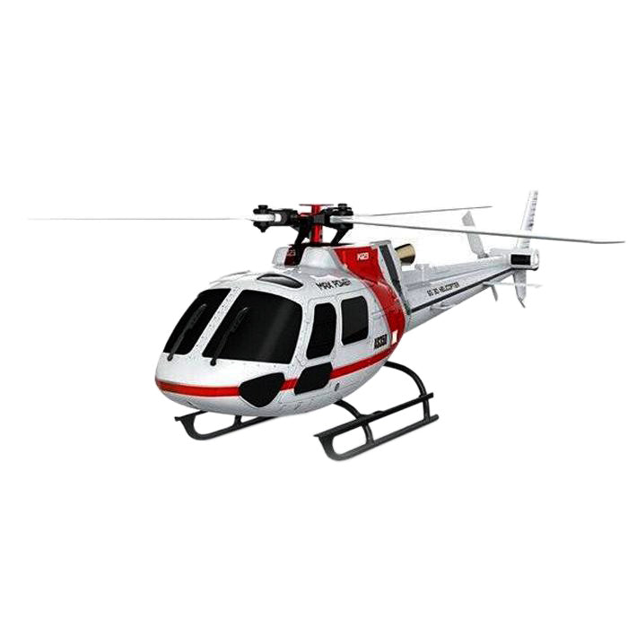 Original RC XK K123 2.4GHz 6CH Brushless 3-Blade RC Helicopter RTF Version with 3D and 6G System Helicopter