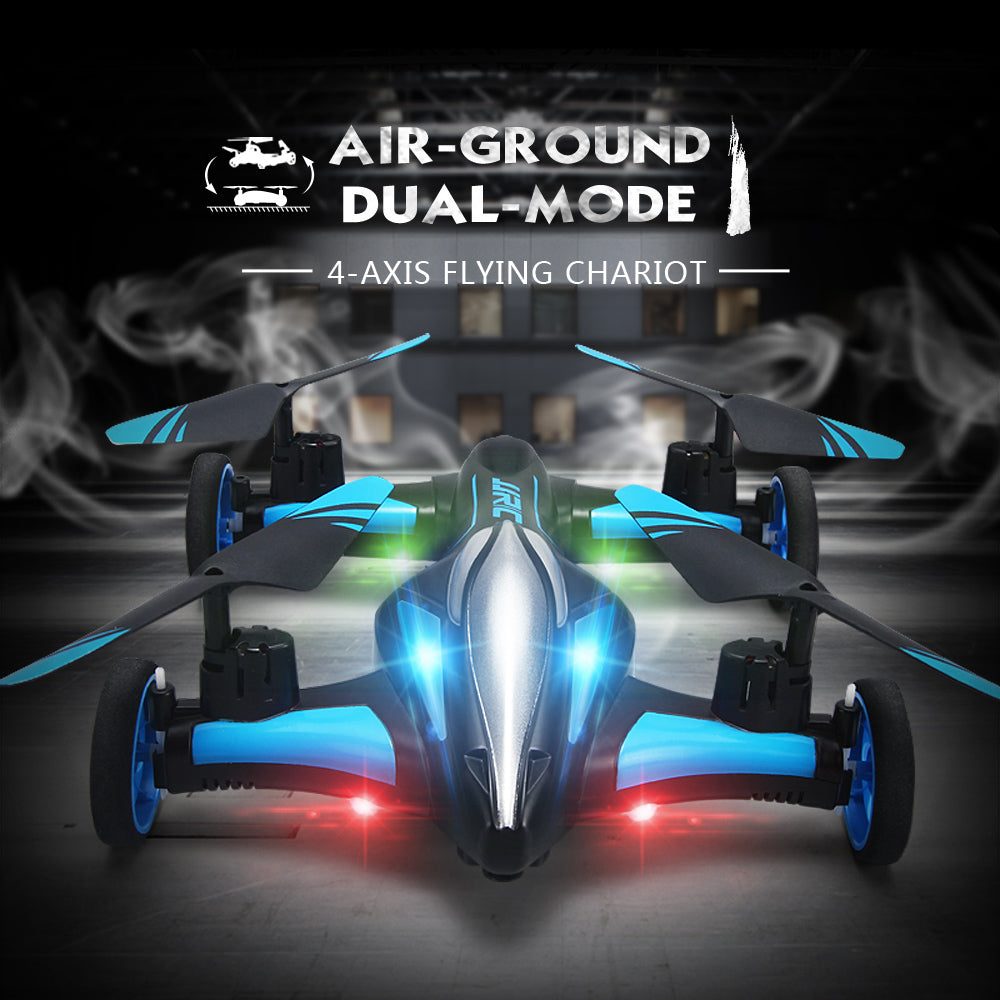 JJRC H23W Air Ground Flying Car 0.3MP Wifi Camera 2.4G 4CH 6Axis 3D Flips One Key Return RC Drone Quadcopter Toy RTF