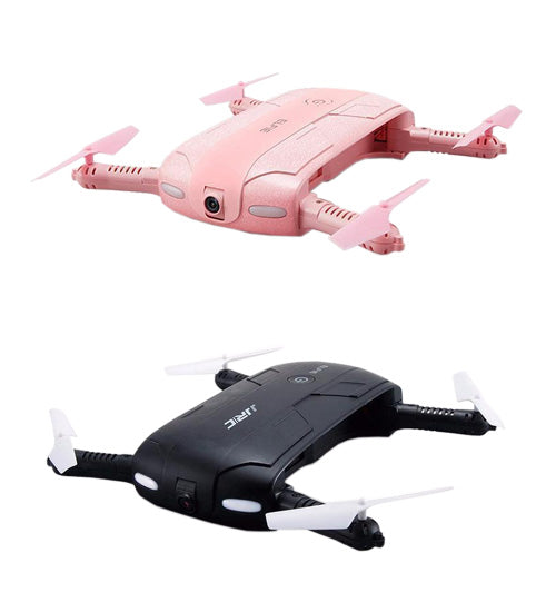 JJR/C JJRC H37 Elfie Mini Selfie Foldable Drone FPV 2MP HD Camera Headless APP Control Quadcopter Black Pink VS Eachine E50 E50S