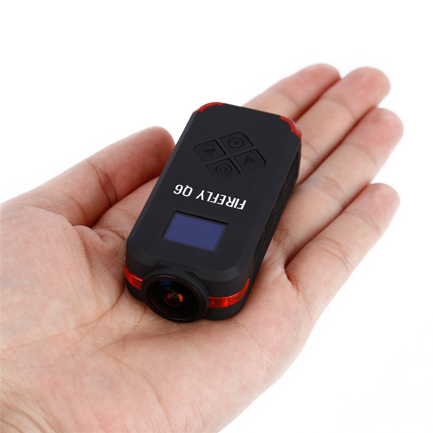 Hawkeye Firefly Q6 4K 120 Degree Angle 12M Pixel HD Action Camera White yellow black