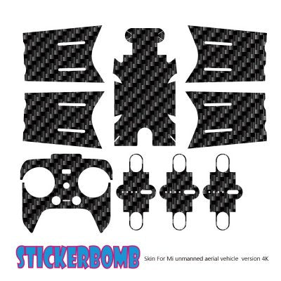 Drone Stickers 4K Version Stickers Scratch-proof Protective Film Stickers 1080 for Xiaomi Mi Drone Aircraft Quadcopter F21122/28