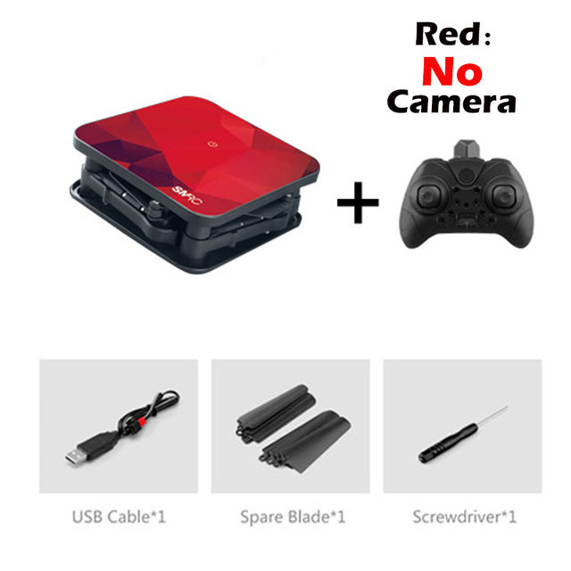 SMRC S1 mini rc drone with hd wifi camera pocket Selfie 2.0MP WiFi FPV Real Time Folding Helicopter for Chrismas toy boy gift