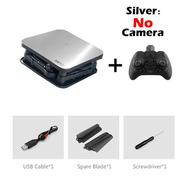 SMRC S1 mini rc drone with hd wifi camera pocket Selfie 2.0MP WiFi FPV Real Time Folding Helicopter for Chrismas toy boy gift