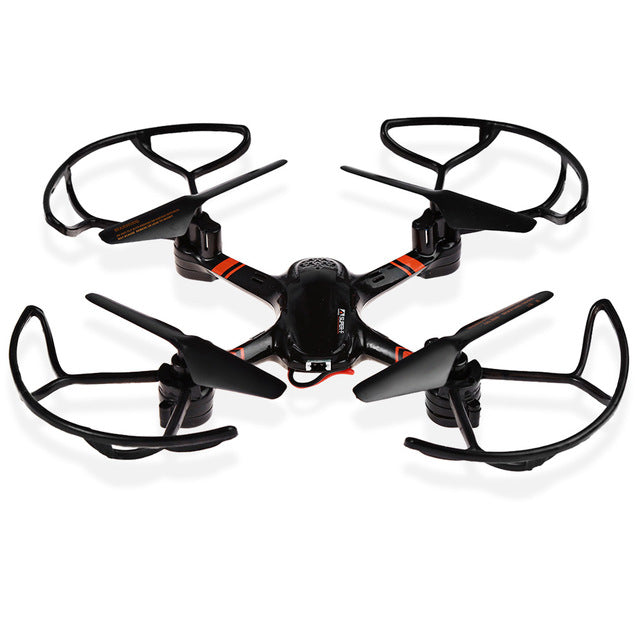 New Mould King 33043 SUPER - F 2.4GHz 4CH 6 Axis Gyro Hover RC Drone with Propeller Protector Light Remote Control Quadcopter