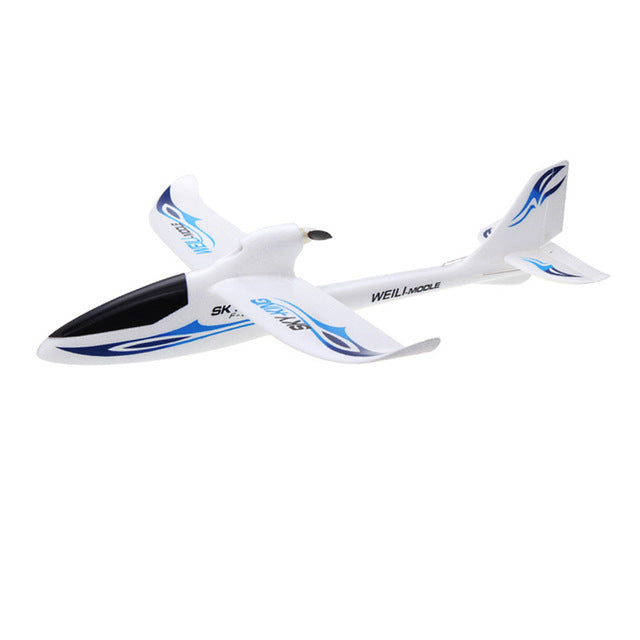 F959 Sky King 3 Channel RC Drone Airplane Push-Speed Glider Fixed Wing Plane Remote Control Airplane