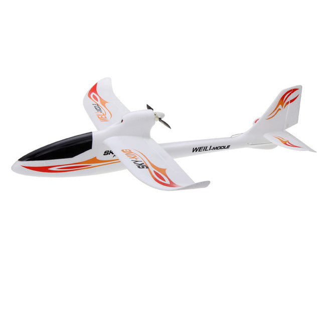 F959 Sky King 3 Channel RC Drone Airplane Push-Speed Glider Fixed Wing Plane Remote Control Airplane