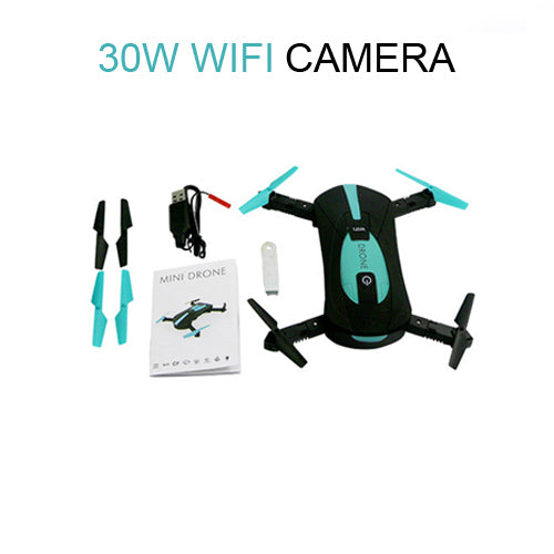 JY018 ELFIE WiFi FPV Quadcopter Mini Foldable Selfie Drone RC Drones with 0.3MP / 2MP Camera HD FPV VS H37 720P RC Helicopter