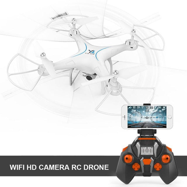 X10 2.4Ghz Quadcopter professional Camera WIFI FPV Headless Mode Altitude Hold RC Drone  Remote Control airplane Toys #XTT