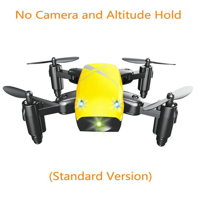 S9 S9HW Mini Pocket Drones With HD Camera/No Camera RC Helicopter Foldable WiFi FPV Dron RC Quadcopter Drone VS XS809hw JXD 523W