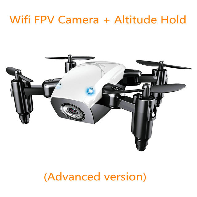S9 S9HW Mini Pocket Drones With HD Camera/No Camera RC Helicopter Foldable WiFi FPV Dron RC Quadcopter Drone VS XS809hw JXD 523W