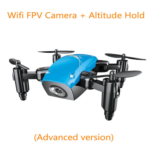 S9 S9HW Mini Pocket Drones With HD Camera/No Camera RC Helicopter Foldable WiFi FPV Dron RC Quadcopter Drone VS XS809hw JXD 523W