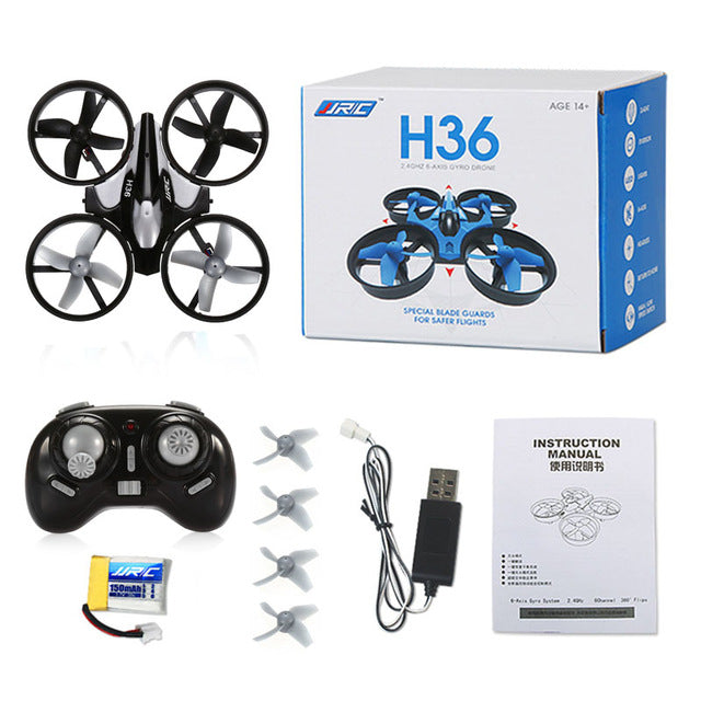JJRC H36 Micro Mini Drones Quadcopters Headless Mode Racing Drone Professional One Key Return RC Helicopter Toys Gifts for Kids