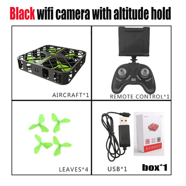 2017 New Style Remote Control helicopter drone SMRC M8HS QUADBOX drones with camera hd usb camera FPV wifi  fan birthday hornet