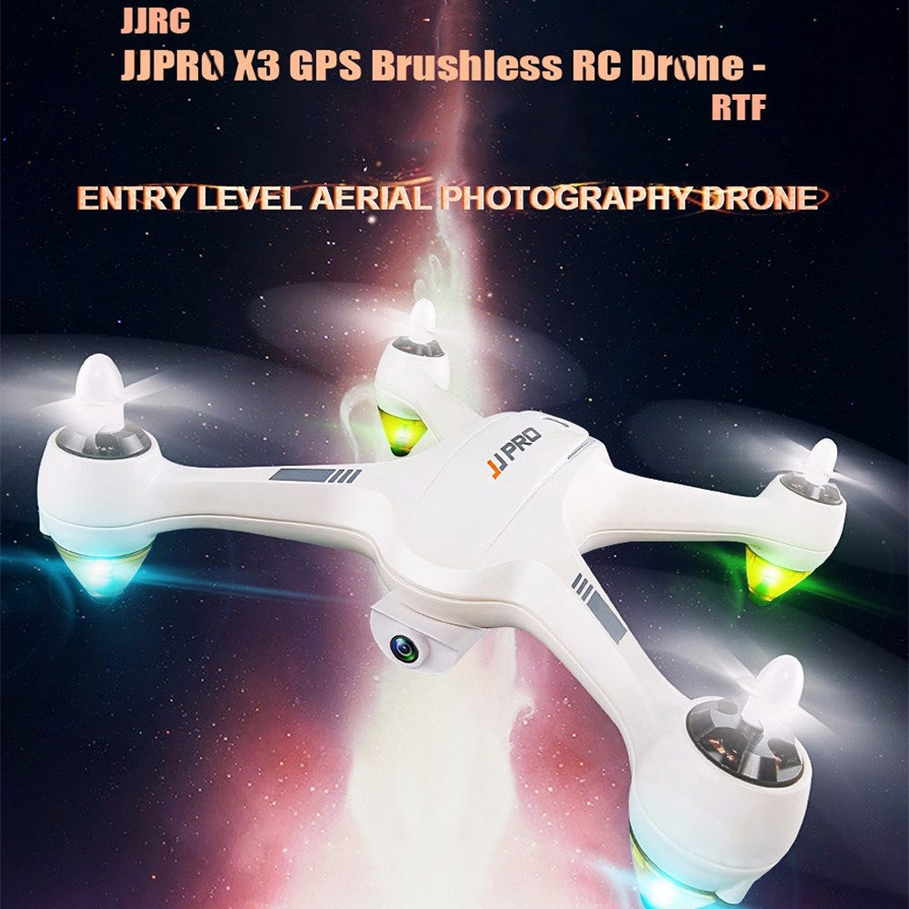 JJRC JJPRO X3 HAX Brushless Double GPS WIFI FPV w/ 1080P HD Camera RC Drone Quadcopter Toy RTF VS Eachine EX1 Hubsan H501S H502E