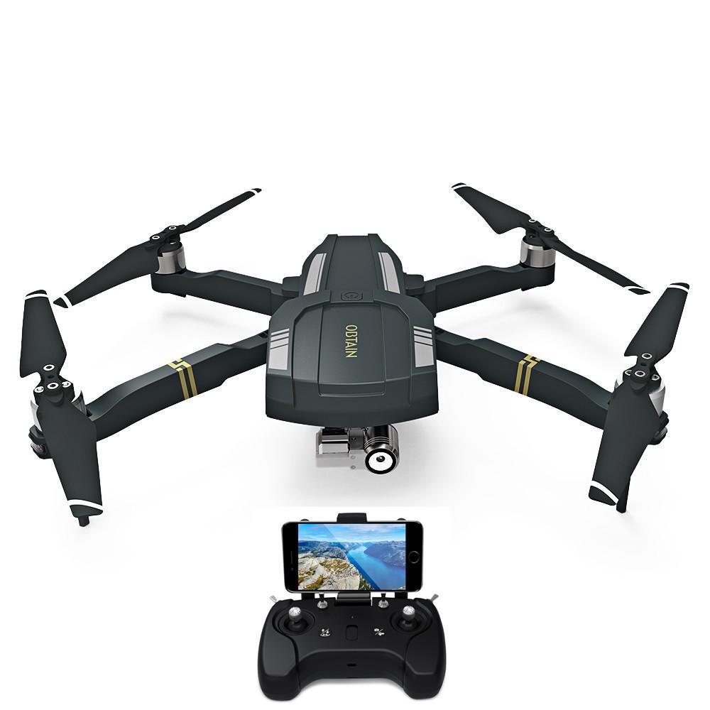C-FLY OBTAIN Foldable GPS RC Drone WiFi FPV RTF 1080P Full HD Camera Drone Dron RC Quadcopter VS VISUO Hubsan H109S DJI Spark