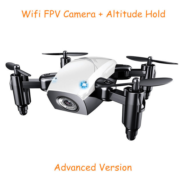 S9HW Mini Drone With Camera S9 No Camera RC Quadcopter Foldable Drones Altitude Hold RC Quadcopter WiFi FPV Pocket Dron VS CX10W