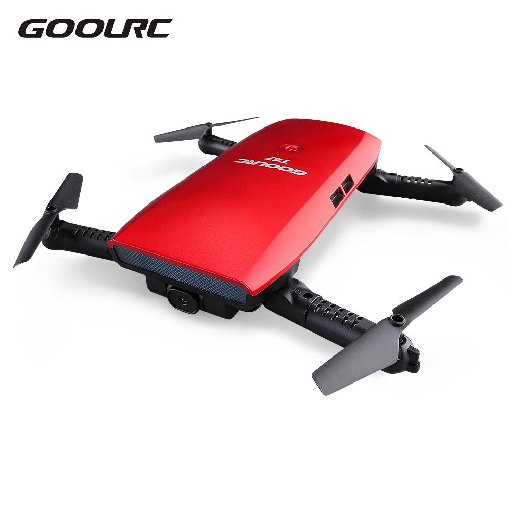 GoolRC T47 Rc Airplane Quadcopter 6-Axis Gyro WIFI FPV 720P HD Wifi Camera Drone Foldable G-sensor RC Drones RTF RC Plane Model