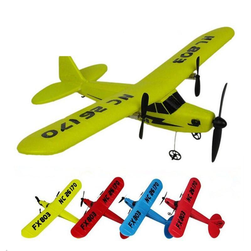 New RC Plane RTF 2CH HL803 EPP Material RC Airplane Model RC Glider Drones Outdoor Toys For Kid Boy Birthday Gift Free Shipping