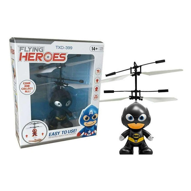 Redpawz Funny Induction Flying Toys Upgrade RC flashing Despicable Me Minion Helicopter Quadcopter Drone Plane Toys VS jjrc h31