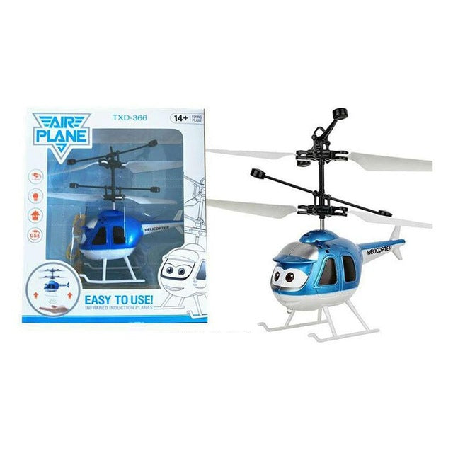 Redpawz Funny Induction Flying Toys Upgrade RC flashing Despicable Me Minion Helicopter Quadcopter Drone Plane Toys VS jjrc h31