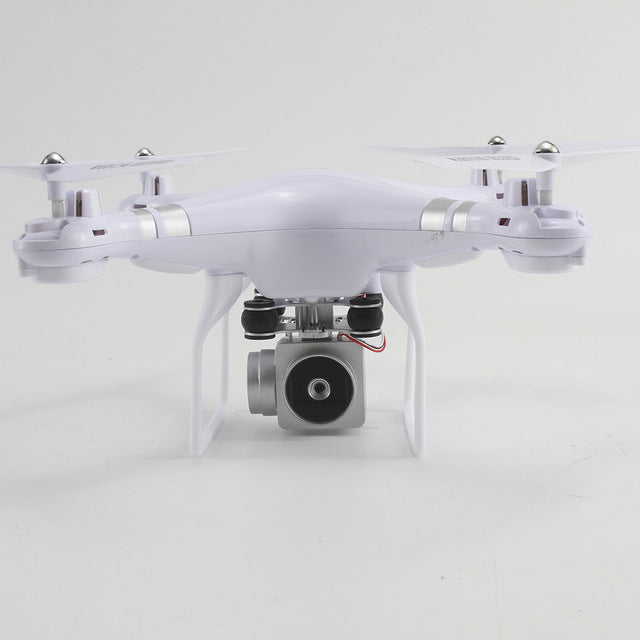 Drone 4 Channel 2.4GHz 2MP HD camera LED Lighting 6-Axis Gyro 360degree Rolling Quadcopter APP Set Height Remote UAV Aircraft