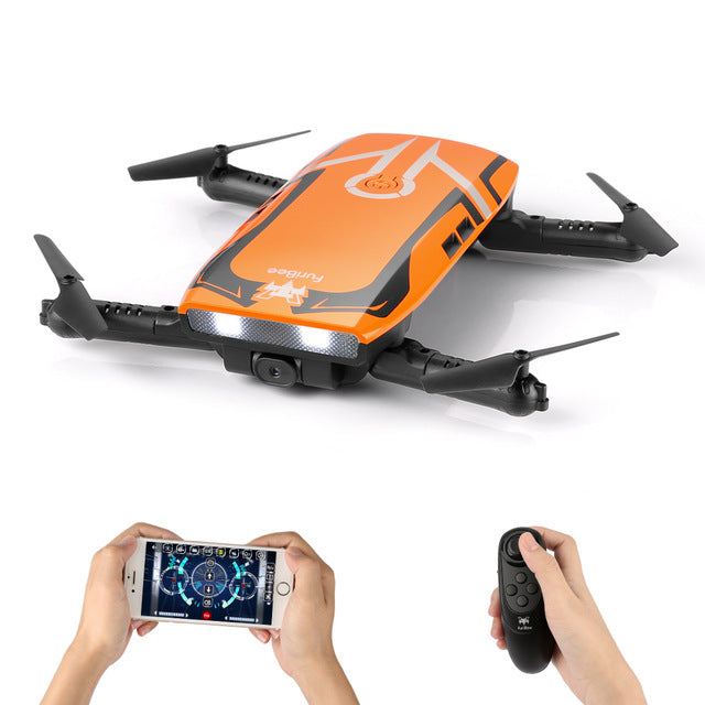Mini RC Drone With 2.0MP HD WiFi Camera FuriBee H818 Dron Foldable Remote Control Quadcopter RC Helicopters VS JJRC H47 H37 NEW
