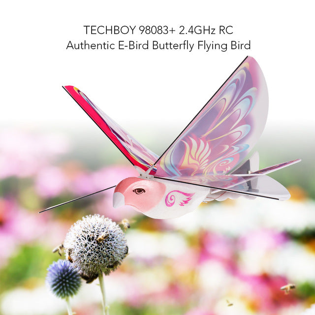 98007+ 2.4GHz Remote Control Toy RC Bird in RC Air Planes Animal Authentic E-Bird Flying Bird RC Toys Drone Electrict He